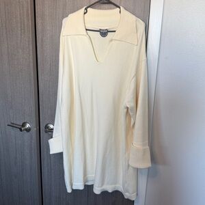 ARULA Ivory Knit Sweater